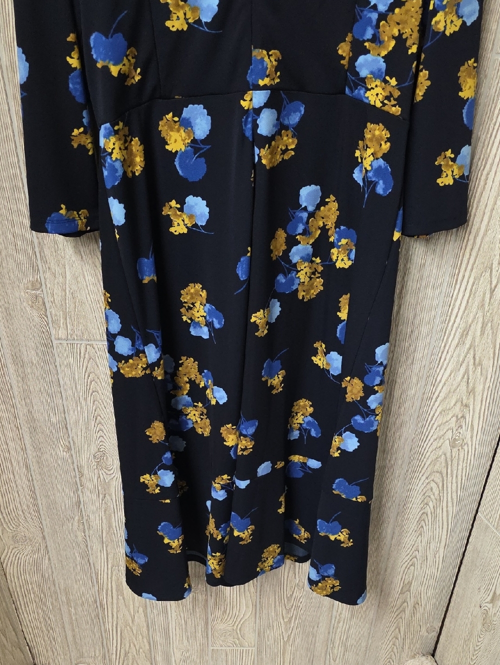 Talbots Jersey Twist Floral Midi Dress Womens Plus Size 16 NWT - Picture 12 of 13